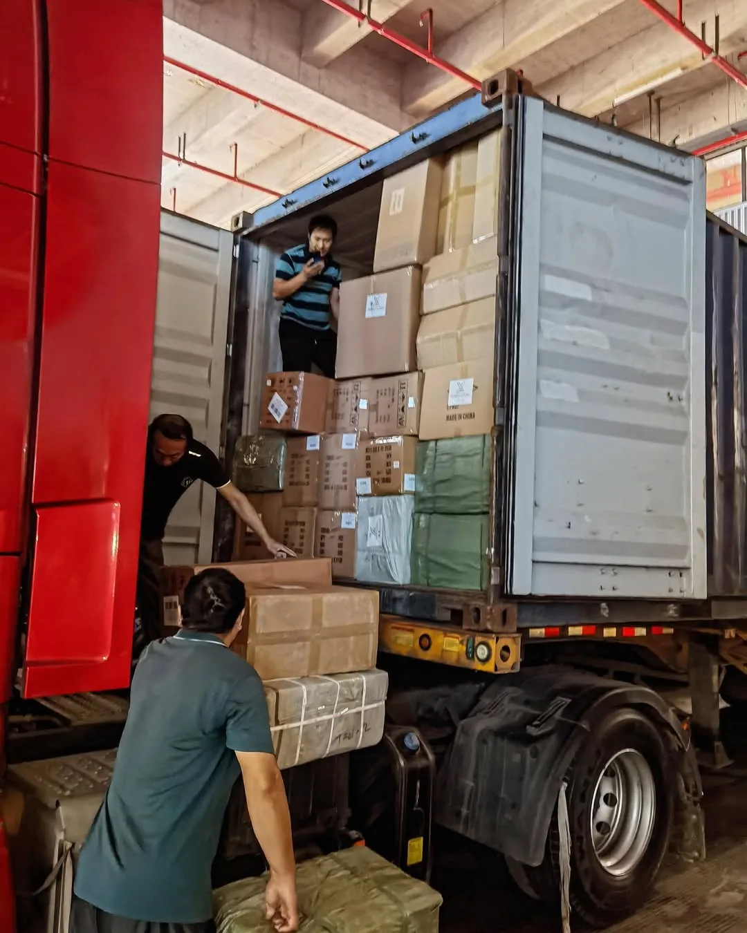 Inspección de carga en Shenzhen